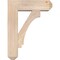 Ekena Millwork Imperial Craftsman Smooth Bracket w/ Offset Brace, Douglas Fir, 7 1/2"W x 24"D x 32"H BKT0806X24X32IMP04SDF - alternate 3